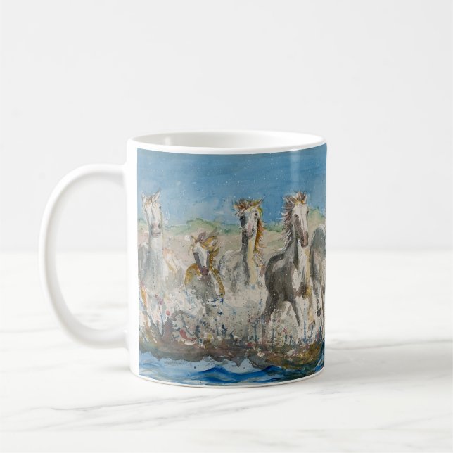 Mugg med Vild Horses (Vänster)