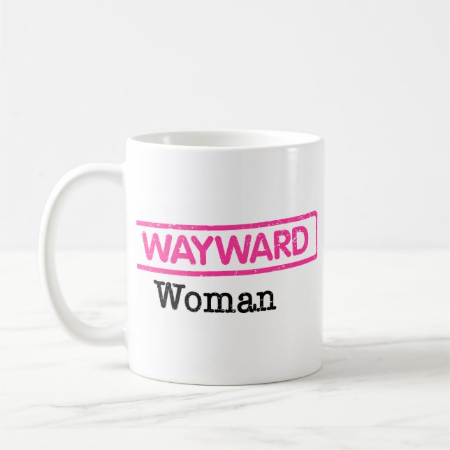 Mugg med Wayward Woman Logotyp (Vänster)