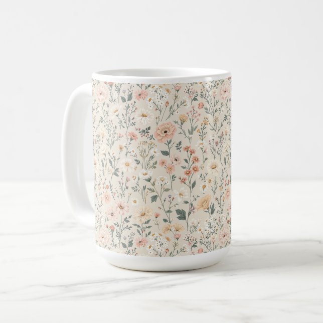 Mugg med Wildblommor (Framsida vänster)