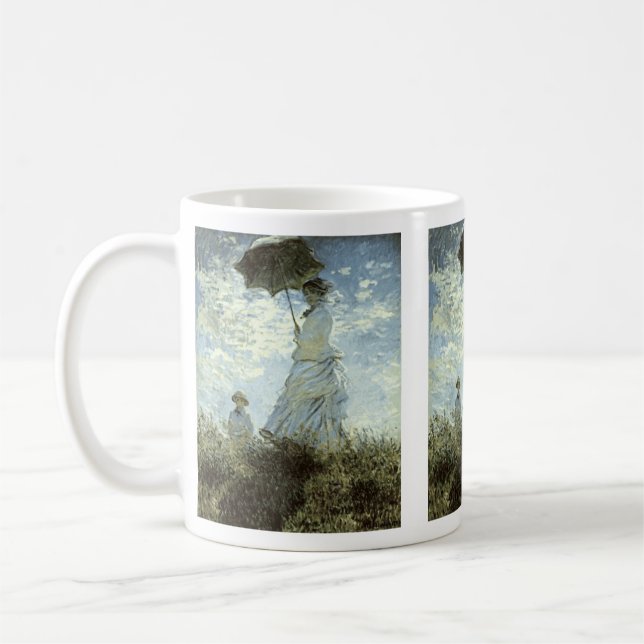 Mugg: Monet ett slags solskydd Kaffemugg (Vänster)