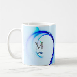 MUGG MONOGRAM OCEAN WAVE SURFA NAMN