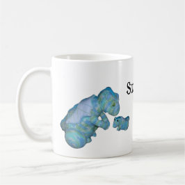 Mugg - Mor och barndrakar med Namn