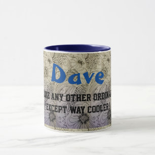Mugg - Namn (Dave)