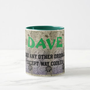 Mugg - Namn (Dave)