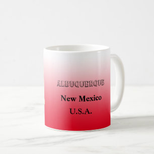 Mugg - New mexico-staten Mugg med stad