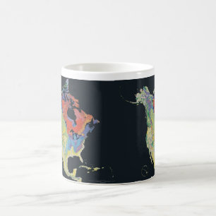 Mugg/norr - amerikangeologi magisk mugg
