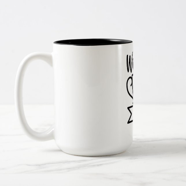 mugg nummer 1 pappa (Vänster)