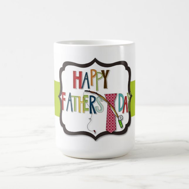 Mugg/Offerten "Lycklig Fars dag" Kaffemugg (Center)