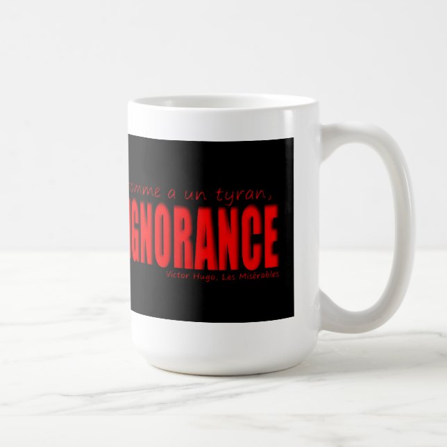 Mugg: Okunnighet Kaffemugg (Höger)