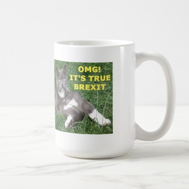 Mugg OMG:s sanna Brexit (Höger)