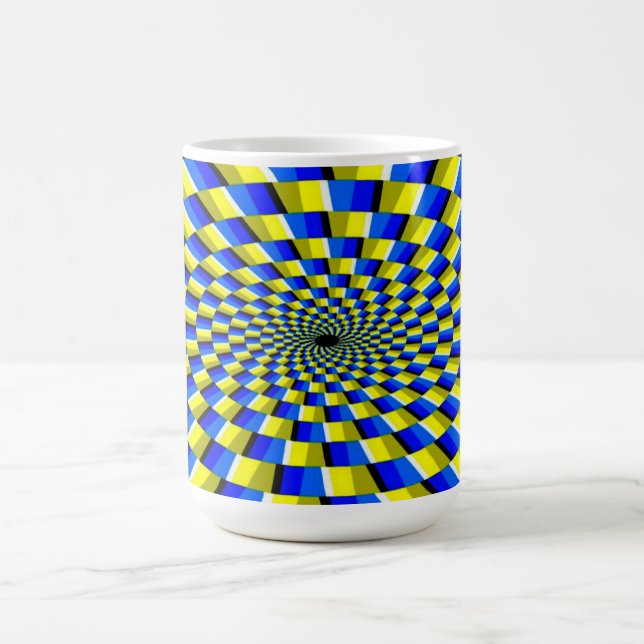 Mugg/optisk bild kaffemugg (Center)