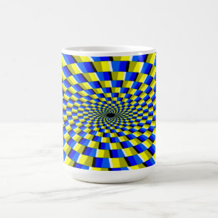 Mugg/optisk bild kaffemugg