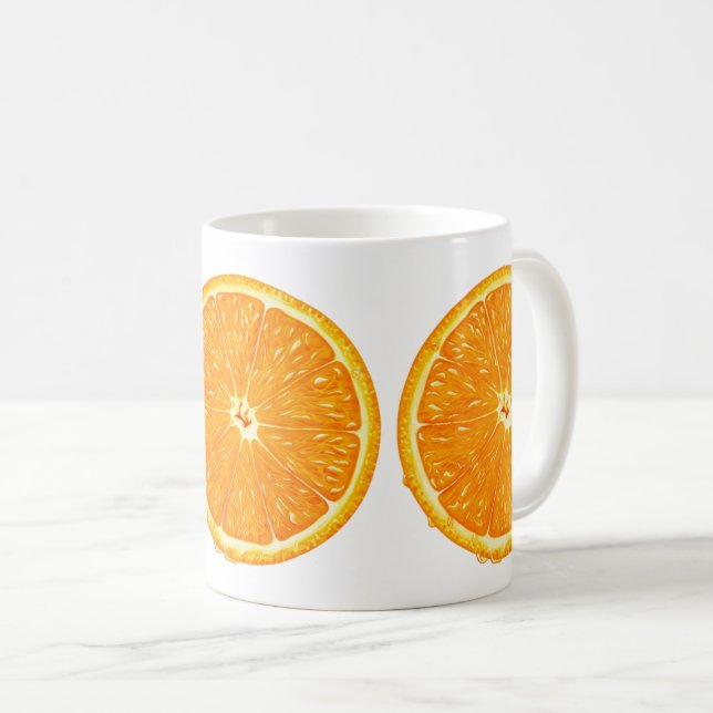 Mugg - Orange Segment (Framsida höger)