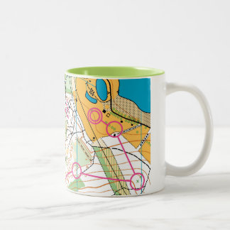 Mugg - orienteringkarta
