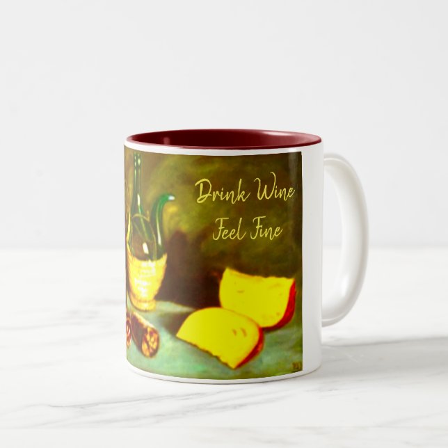 Mugg Ost och Vin (Framsida höger)