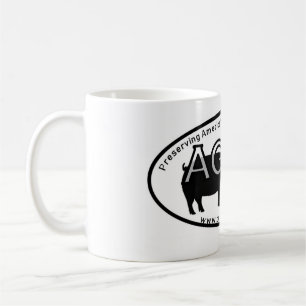 Mugg-oval AGHA-Ny logotyp Kaffemugg