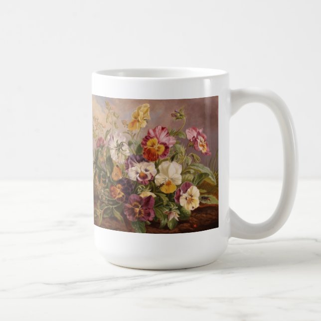 Mugg-Pansies Kaffemugg (Höger)