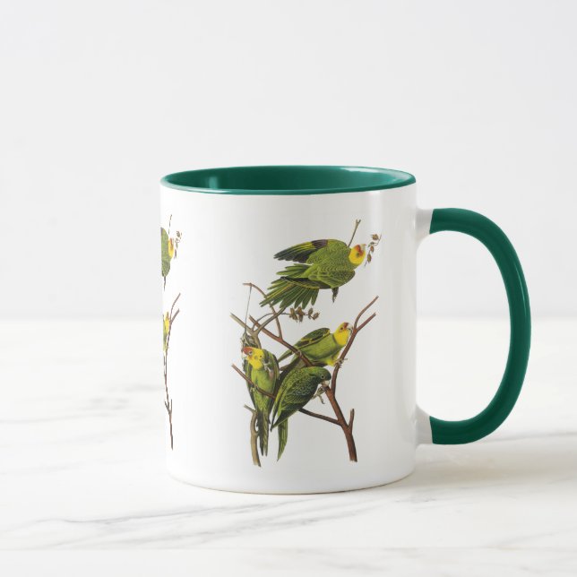 Mugg: Parakeet - av John Audubon Mugg (Höger)