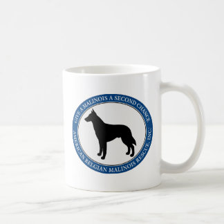Mugg, personlig & Malinois räddinglogotyp Kaffemugg