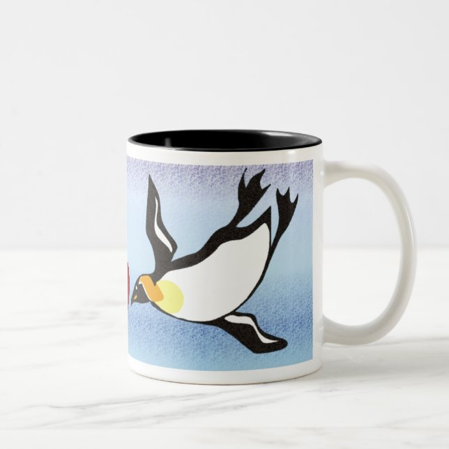 Mugg - pingvin (Höger)