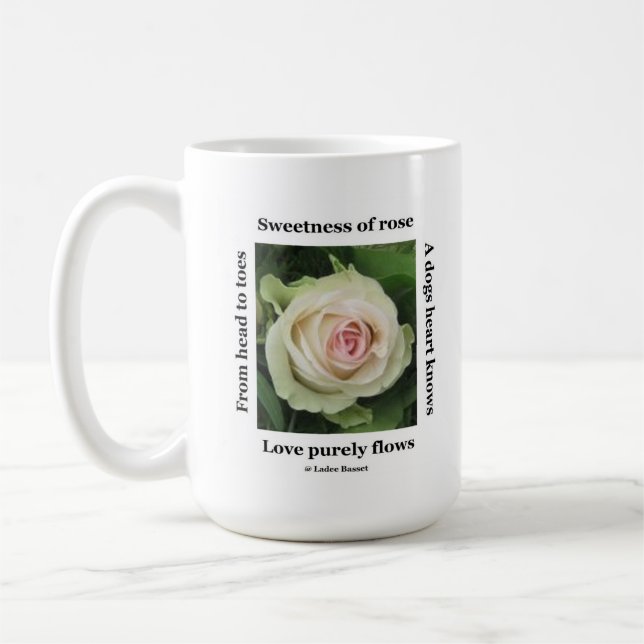 Mugg Poetic Ro av Ladee Basset (Vänster)