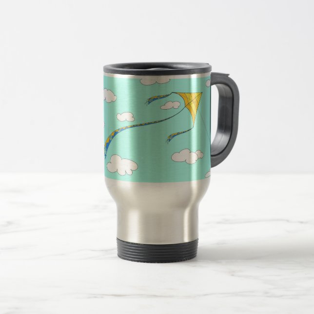 Mugg - polyetylenglykol som stiger (Framsida höger)