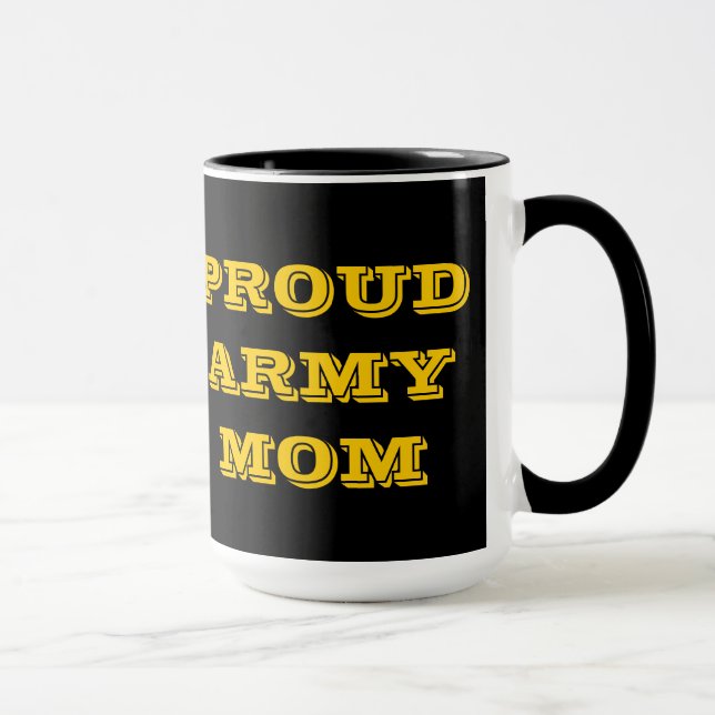 Mugg Proud Army Mamma (Höger)