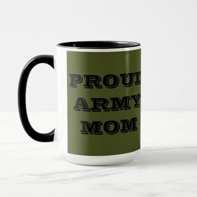 Mugg Proud Army Mamma (Vänster)