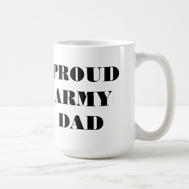 Mugg Proud Army Pappa (Höger)