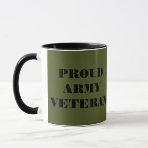 Mugg Proud Army Veteran