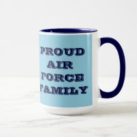 Mugg Proud Luft Force-familjen