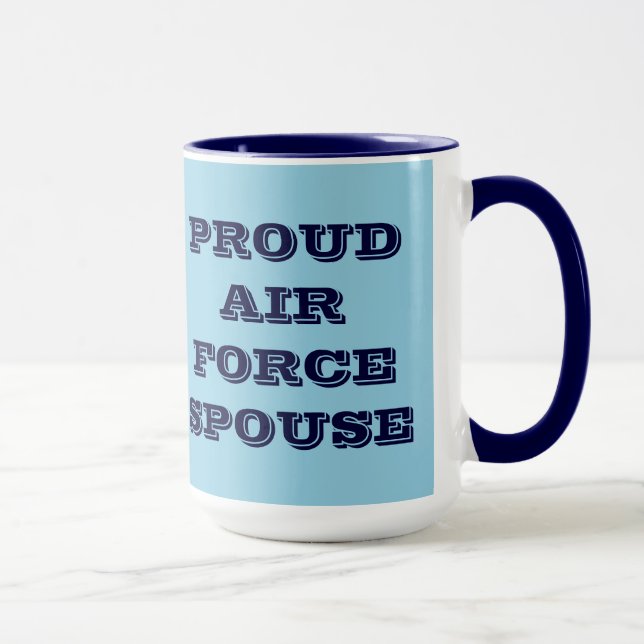 Mugg Proud Luft Force Maka (Höger)
