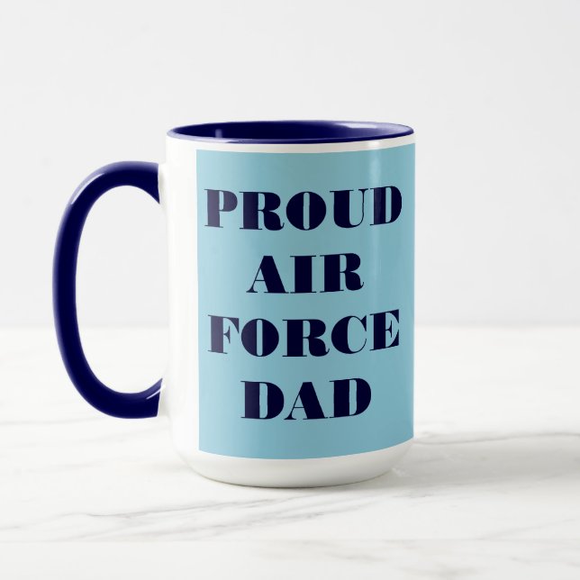 Mugg Proud Luft Force Pappa (Vänster)