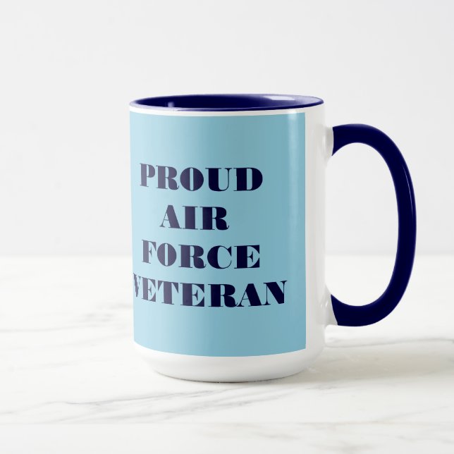 Mugg Proud Luft Force Veteran (Höger)