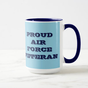 Mugg Proud Luft Force Veteran