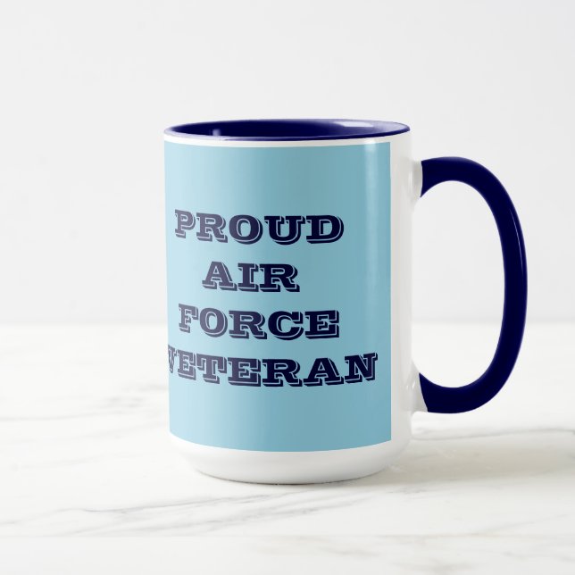 Mugg Proud Luft Force Veteran (Höger)