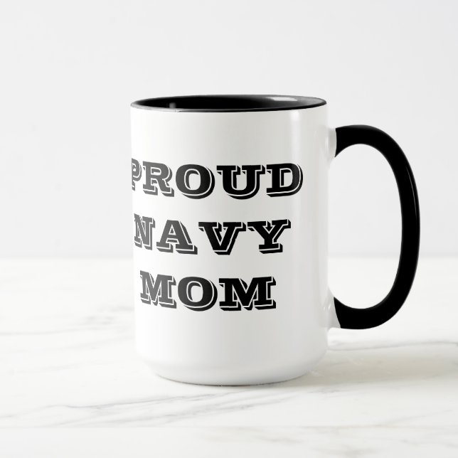 Mugg Proud Navy Mamma (Höger)