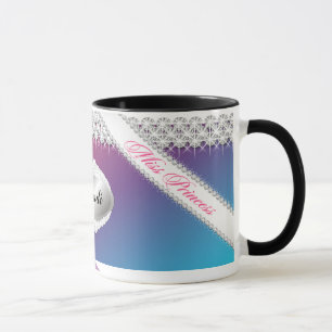 Mugg   Purpl för brunett för TT-Diamant
