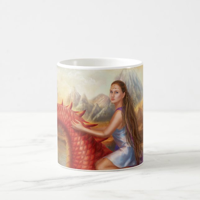 Mugg Red Dragon (Center)