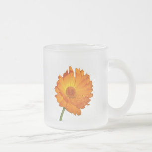 Mugg - Ringblomma på stjälk