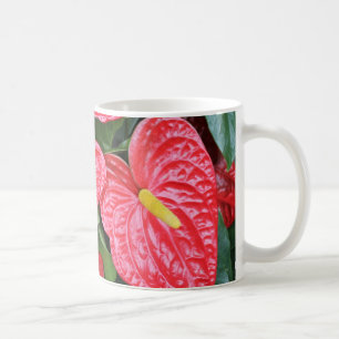MUGG - röd Anthurium