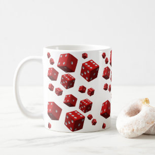 mugg röd tärna