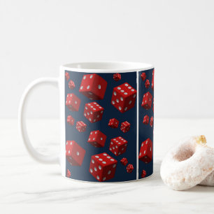 mugg röd tärna