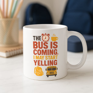 Mugg, Roligt, förälder Buss och Yelling Kaffemugg