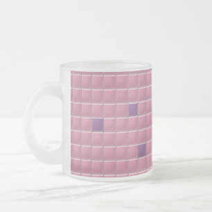 Mugg - Rosa Square Mosaic