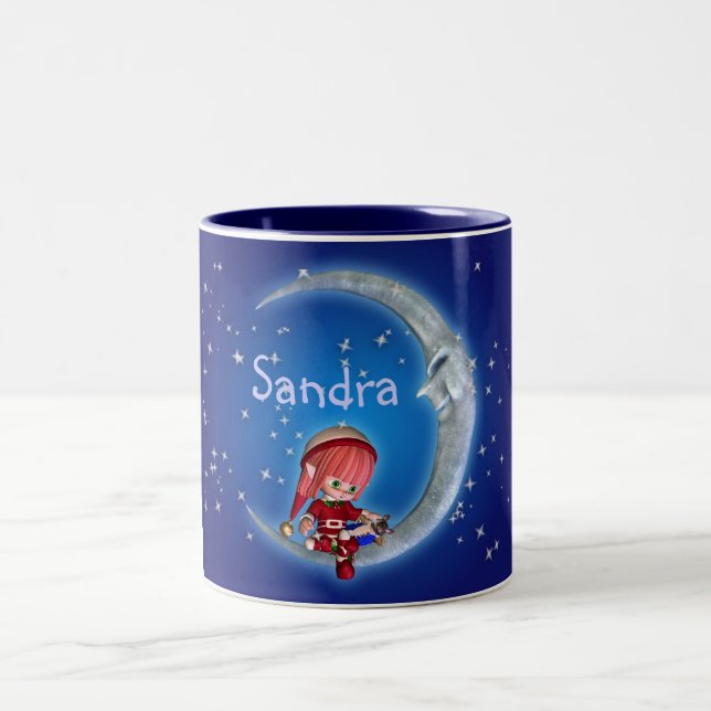 mugg Sandra, Customisable mugg Sandra för jul (Center)