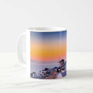 Mugg Santorini Grekland