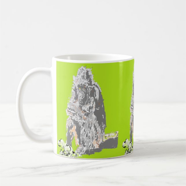 Mugg Schimpans (Vänster)