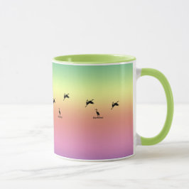 Mugg - Shore Birds vid Sunrise