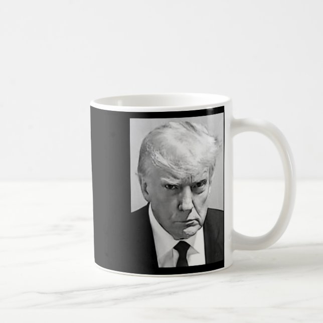 Mugg Shot - Donald Trump Mugg Shot (Höger)